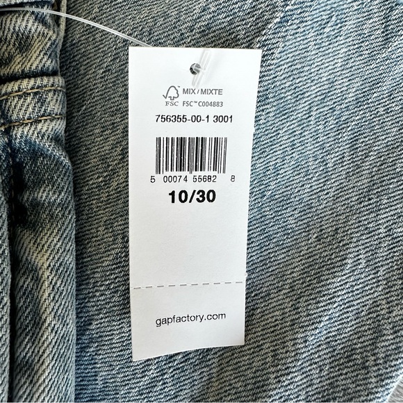 GAP Jeans, High Rise Cheeky Straight, Women’s 10/30R - Picture 4 of 16